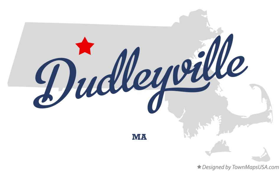 Map of Dudleyville Massachusetts MA