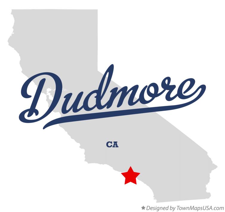 Map of Dudmore California CA
