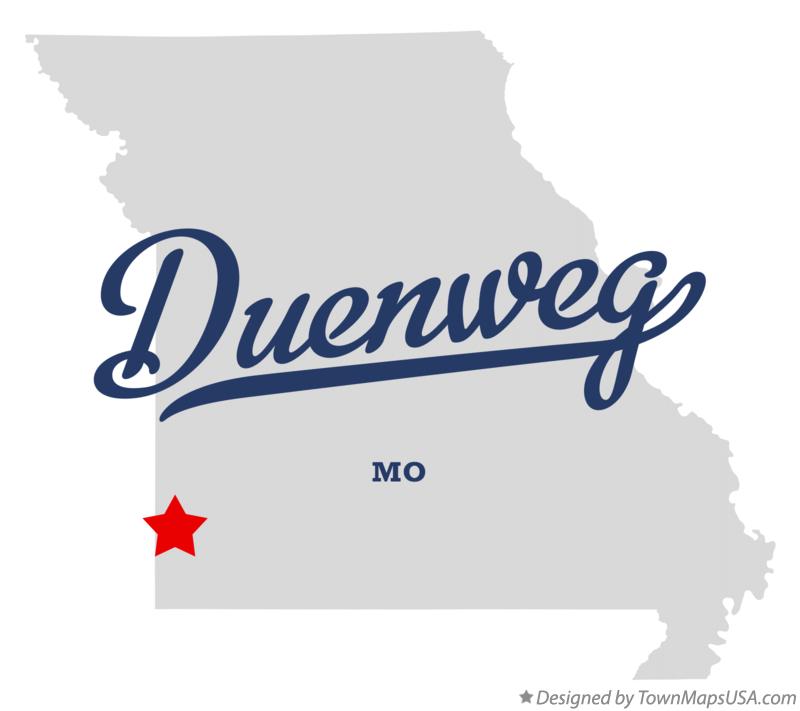 Map of Duenweg Missouri MO
