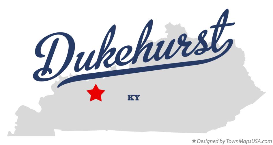 Map of Dukehurst Kentucky KY