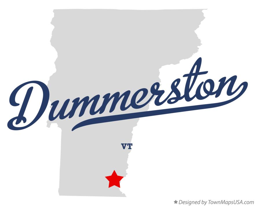Map of Dummerston Vermont VT