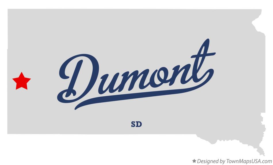 Map of Dumont South Dakota SD