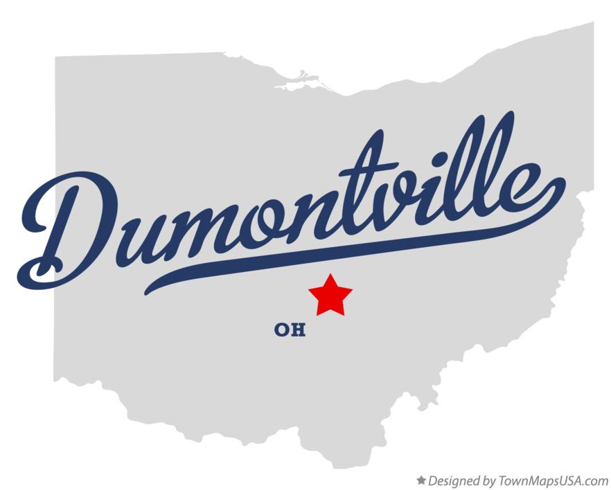 Map of Dumontville Ohio OH