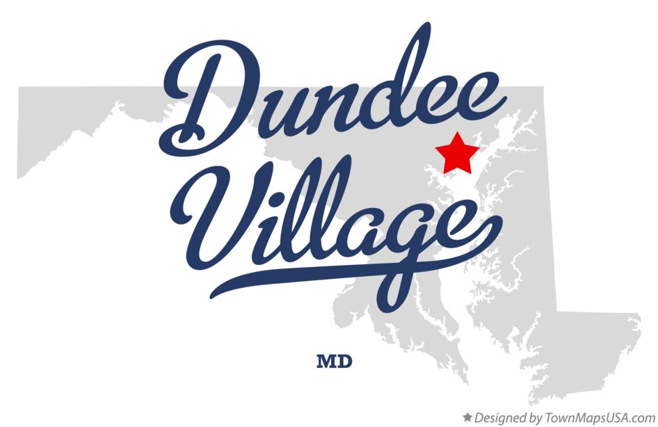 Map of Dundee Village Maryland MD