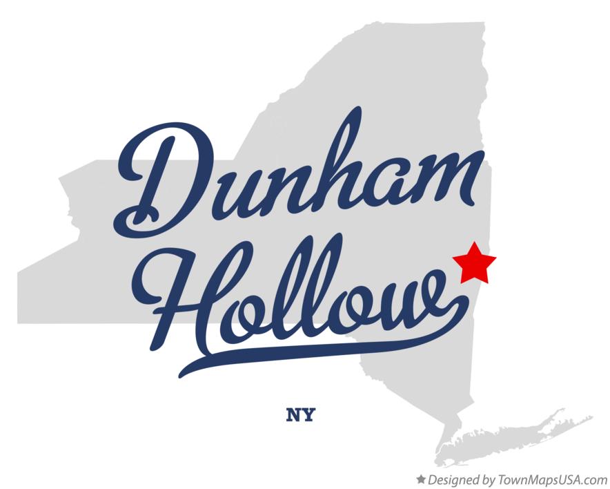 Map of Dunham Hollow New York NY