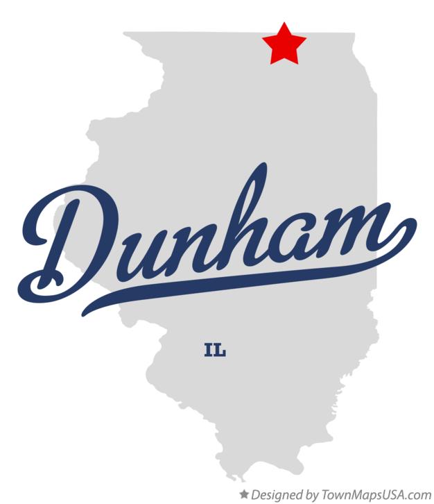 Map of Dunham Illinois IL