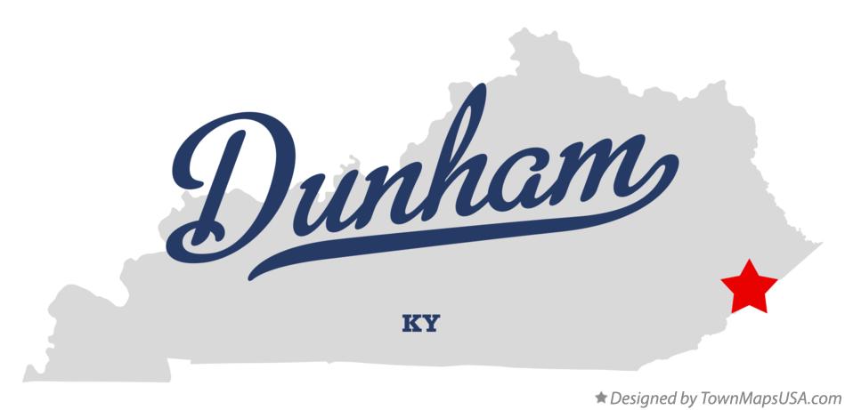 Map of Dunham Kentucky KY