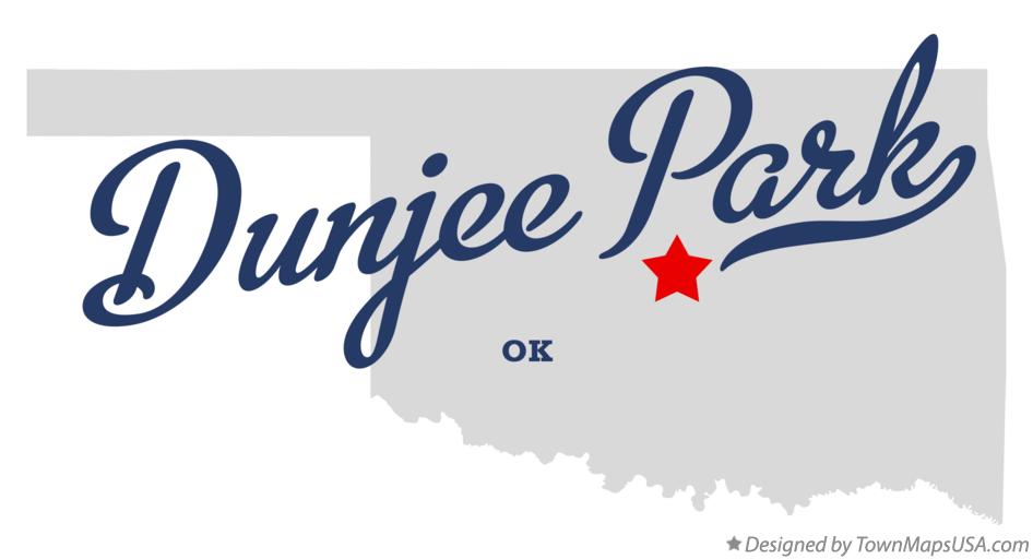 Map of Dunjee Park Oklahoma OK