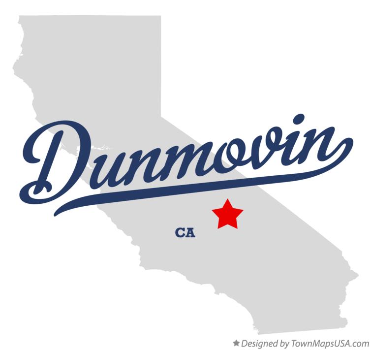 Map of Dunmovin California CA