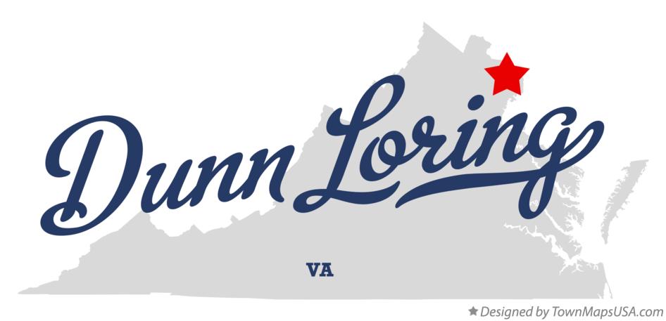 Map of Dunn Loring Virginia VA