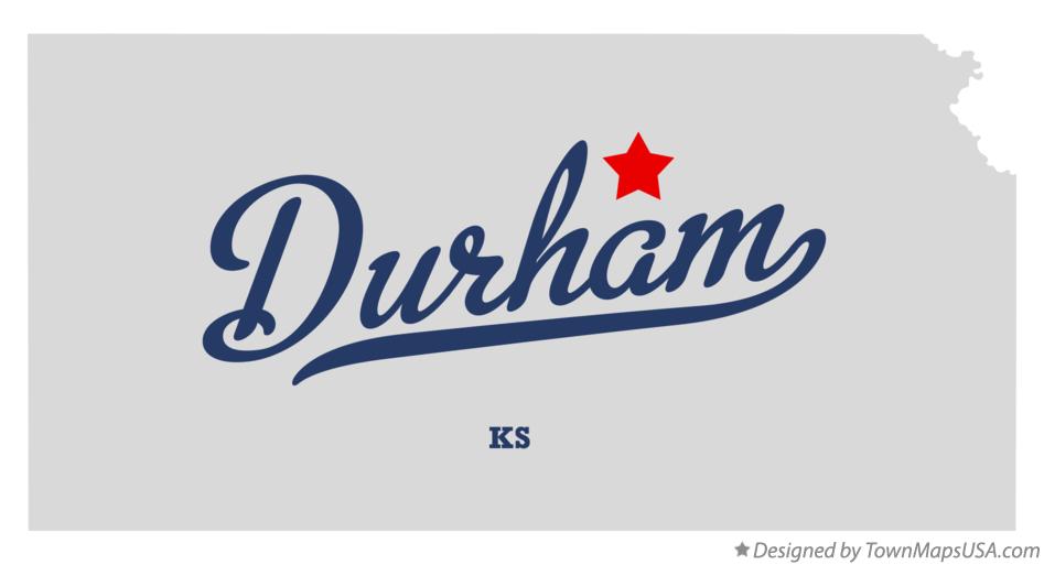 Map of Durham Kansas KS