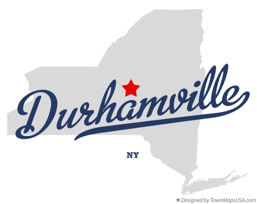 Map of Durhamville New York NY