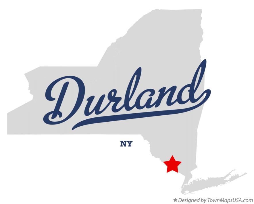 Map of Durland New York NY