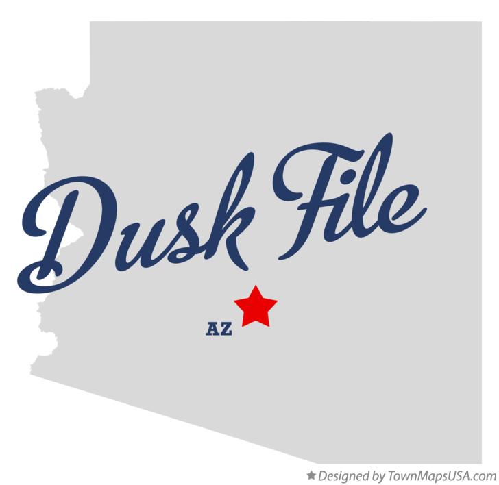 Map of Dusk File Arizona AZ