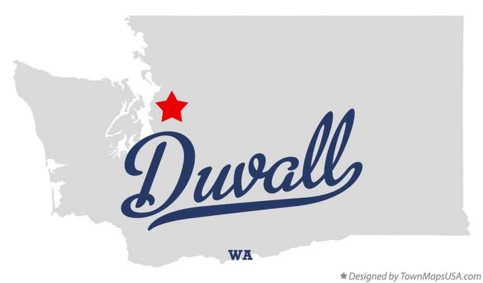 Map of Duvall Washington WA