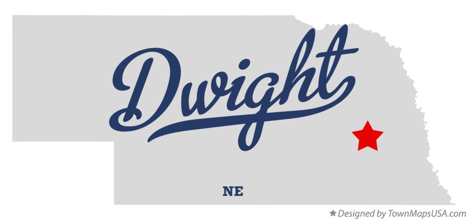 Map of Dwight Nebraska NE