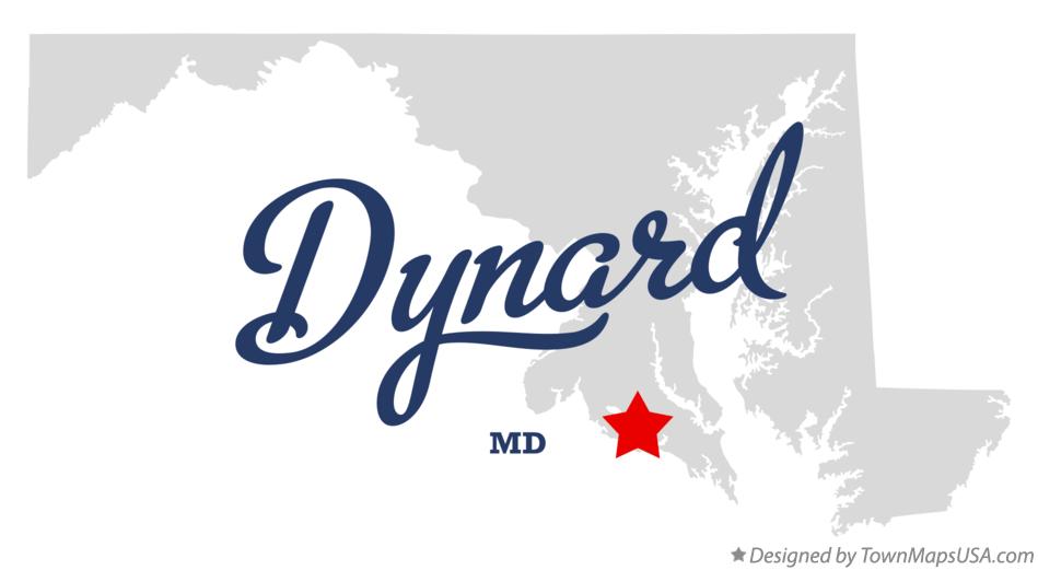 Map of Dynard Maryland MD