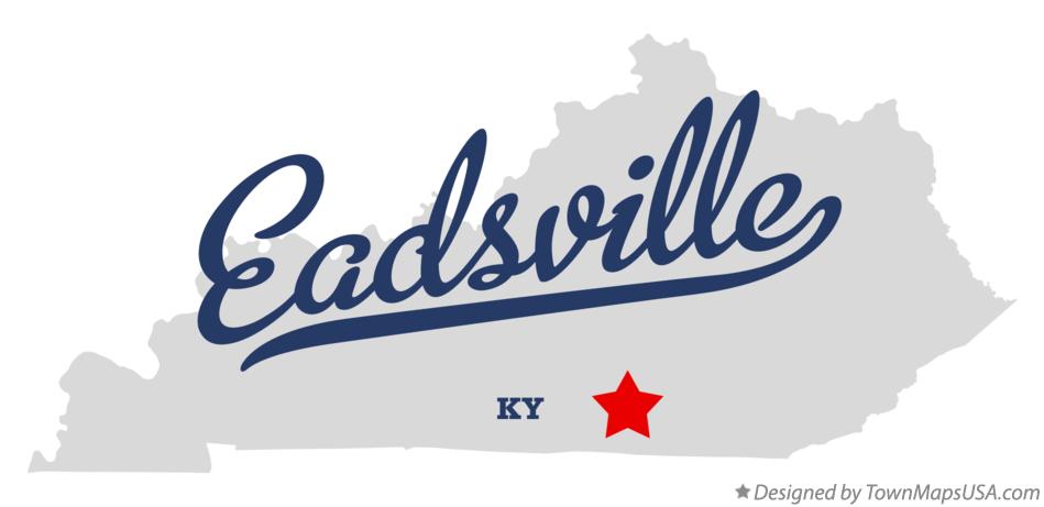 Map of Eadsville Kentucky KY