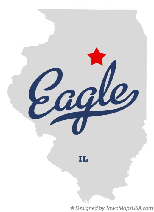 Map of Eagle Illinois IL