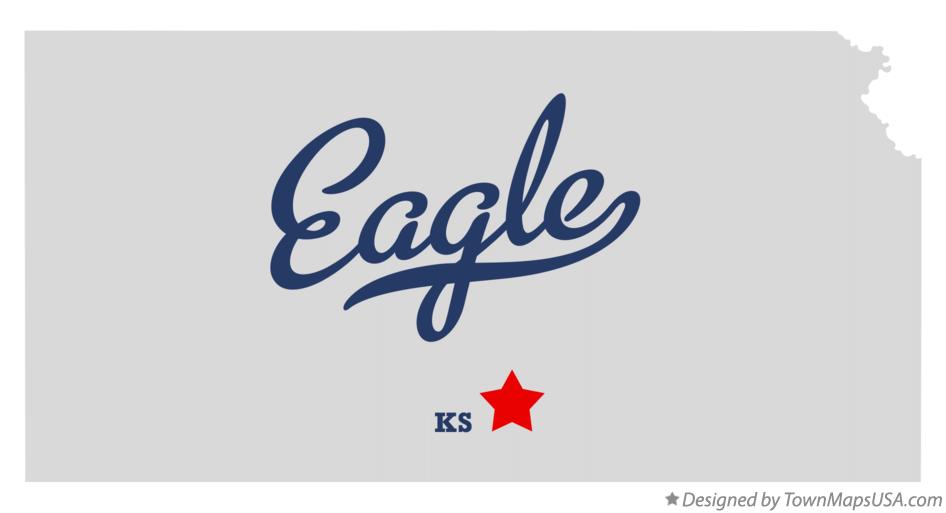 Map of Eagle Kansas KS