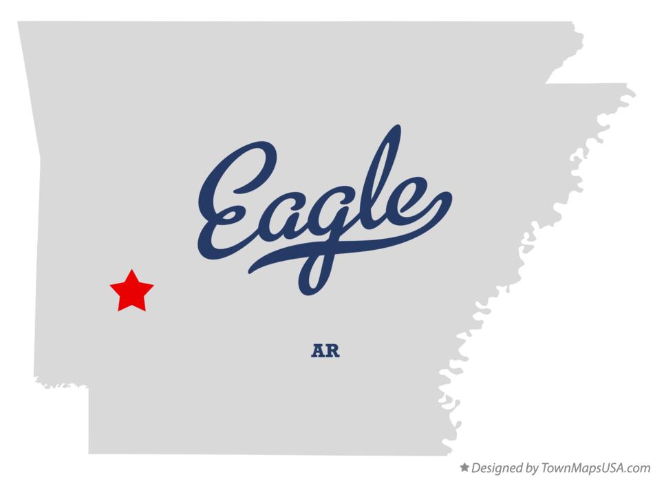 Map of Eagle Arkansas AR