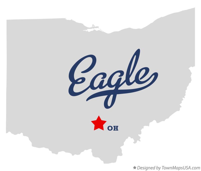 Map of Eagle Ohio OH