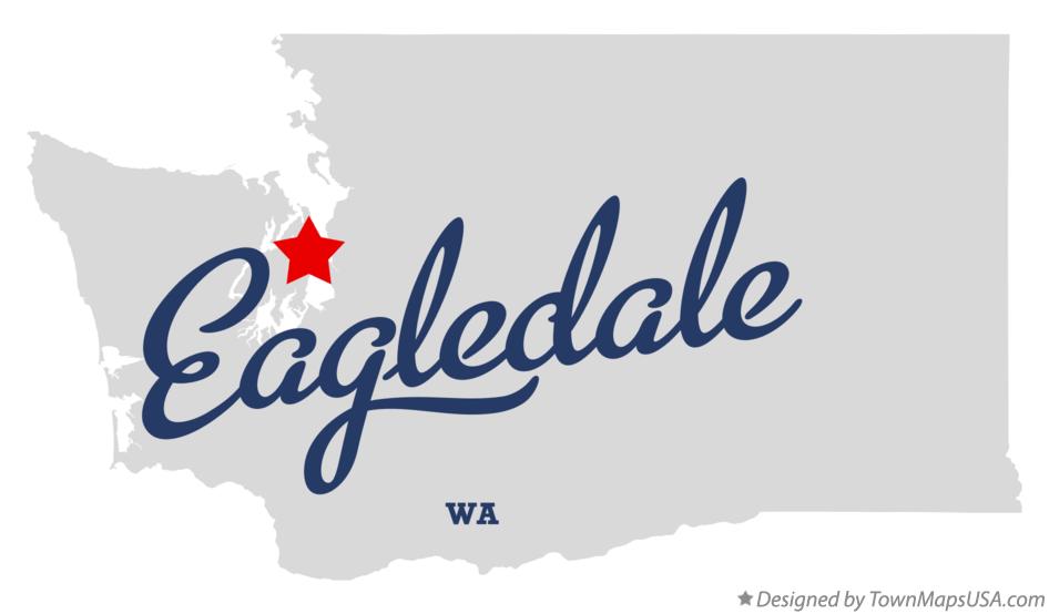 Map of Eagledale Washington WA