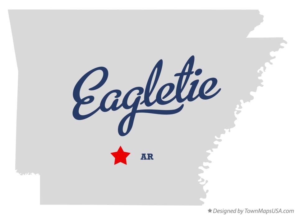 Map of Eagletie Arkansas AR