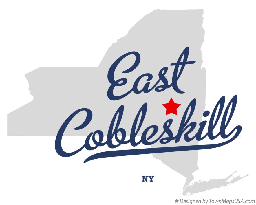 Map of East Cobleskill New York NY