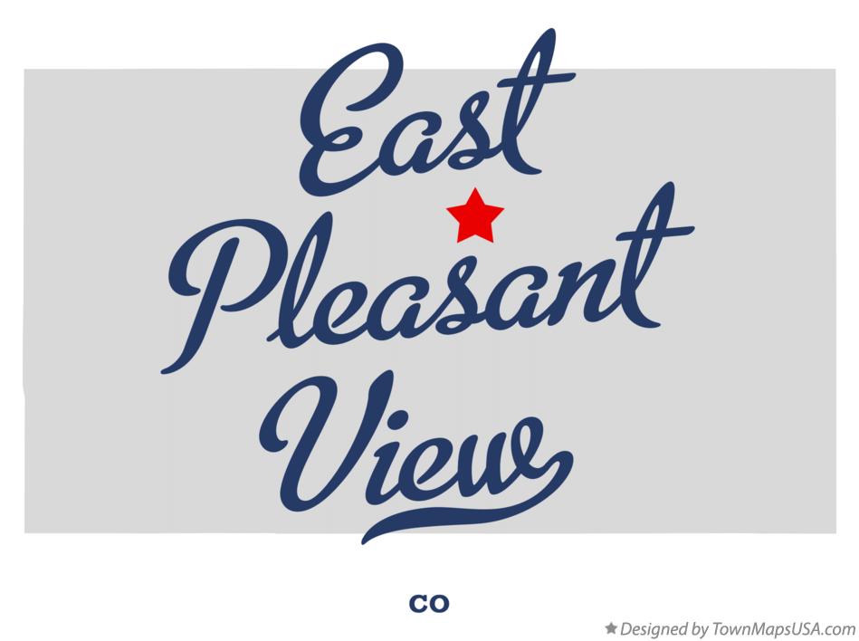 Map of East Pleasant View Colorado CO