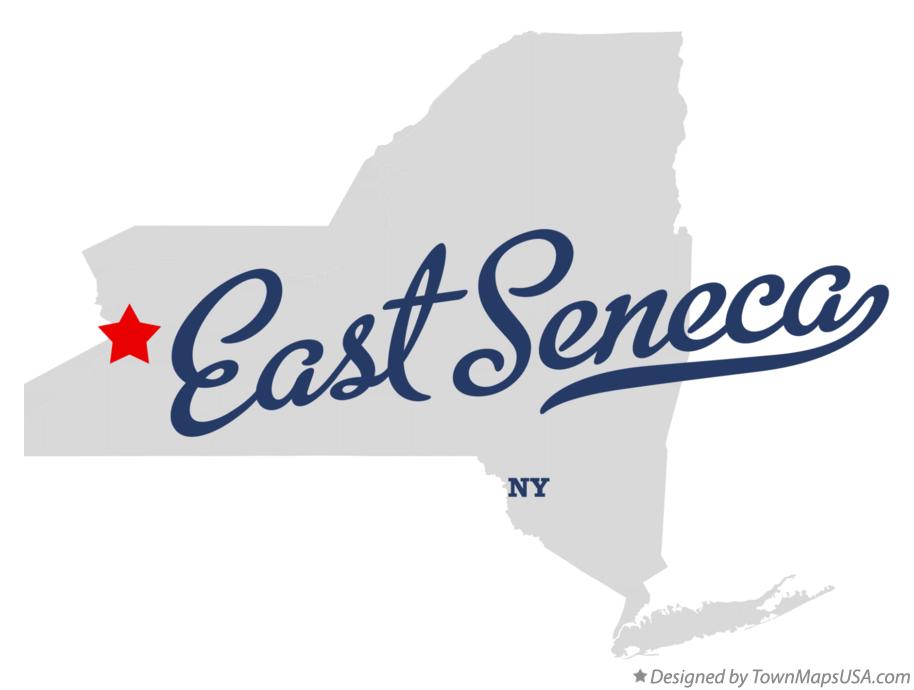 Map of East Seneca New York NY