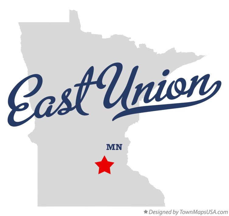 Map of East Union Minnesota MN