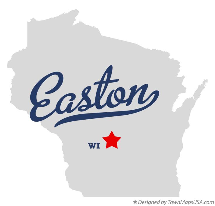 Map of Easton Wisconsin WI