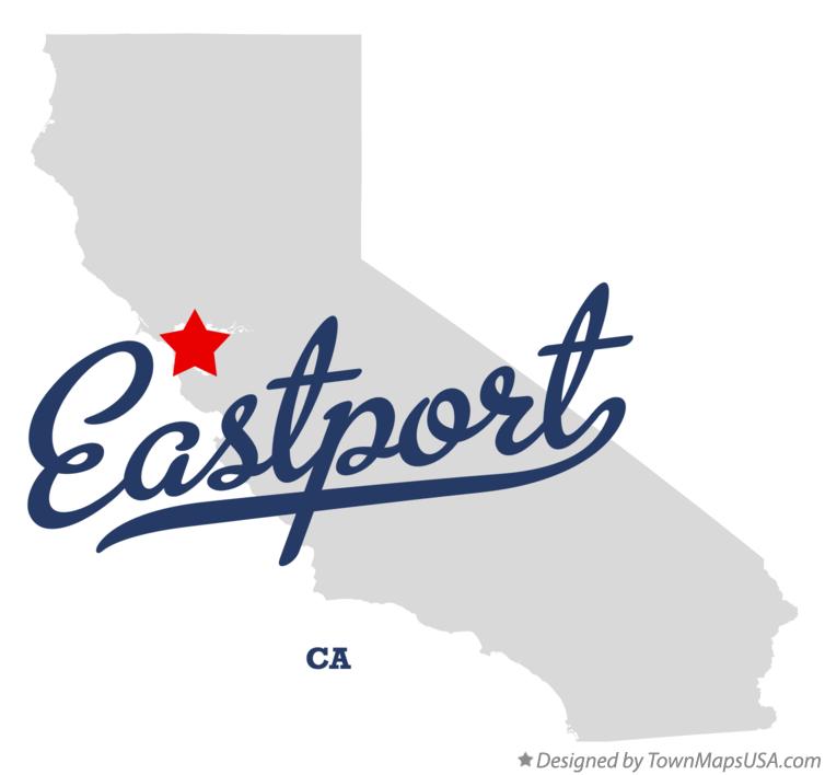 Map of Eastport California CA