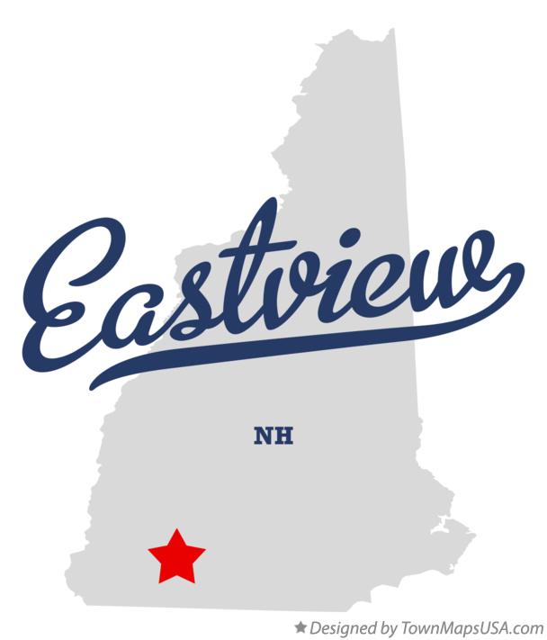 Map of Eastview New Hampshire NH