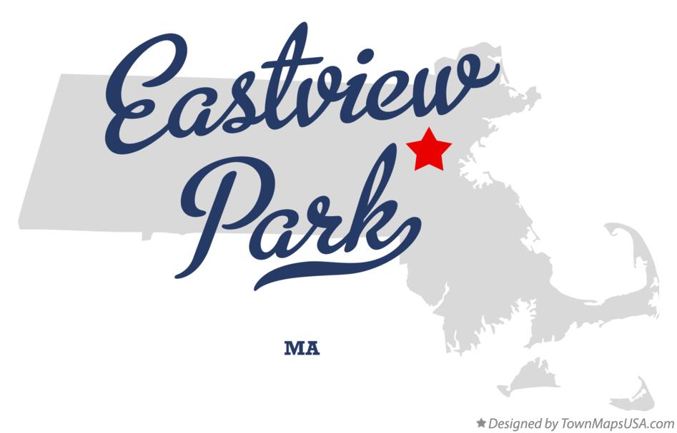 Map of Eastview Park Massachusetts MA