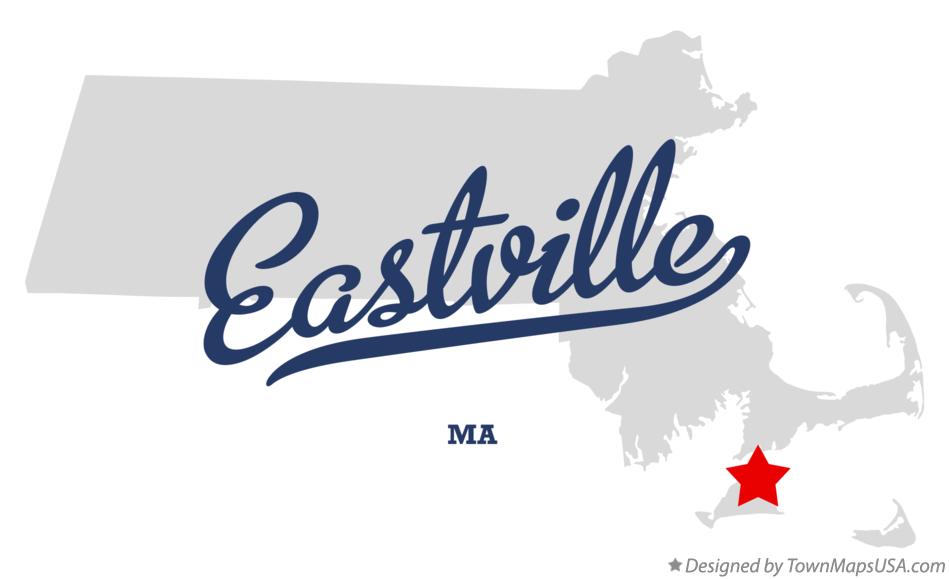 Map of Eastville Massachusetts MA