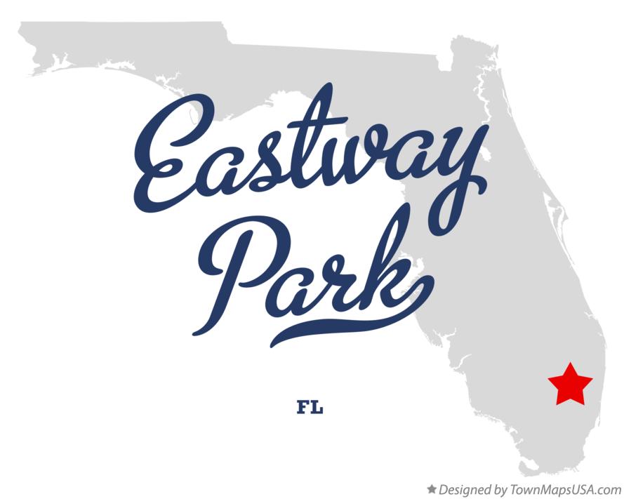 Map of Eastway Park Florida FL