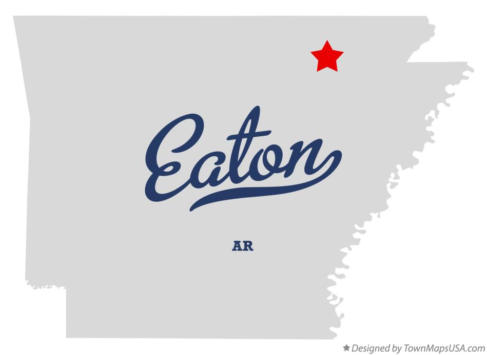 Map of Eaton Arkansas AR