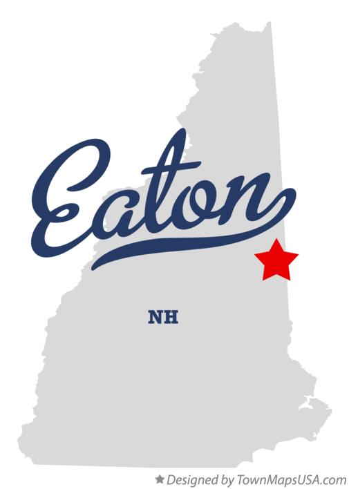 Map of Eaton New Hampshire NH
