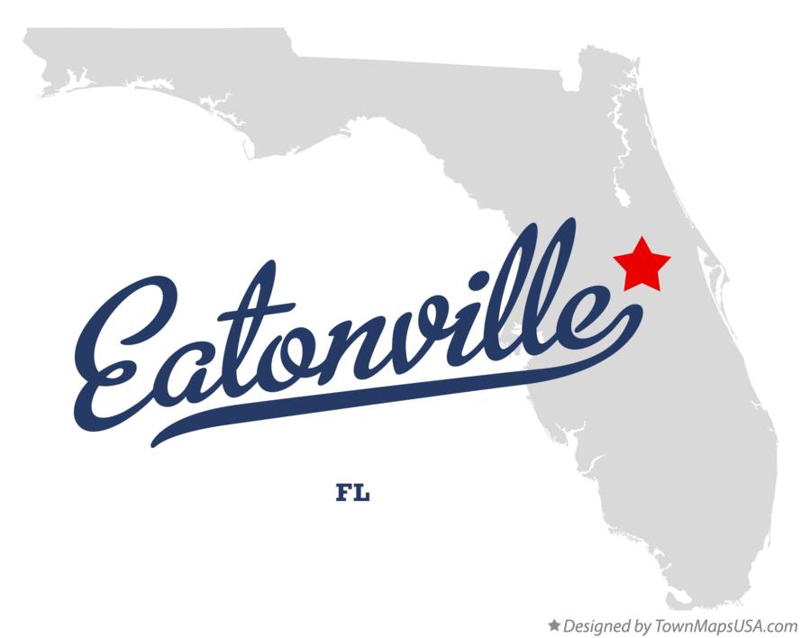 Map of Eatonville Florida FL