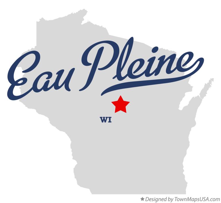 Map of Eau Pleine Wisconsin WI