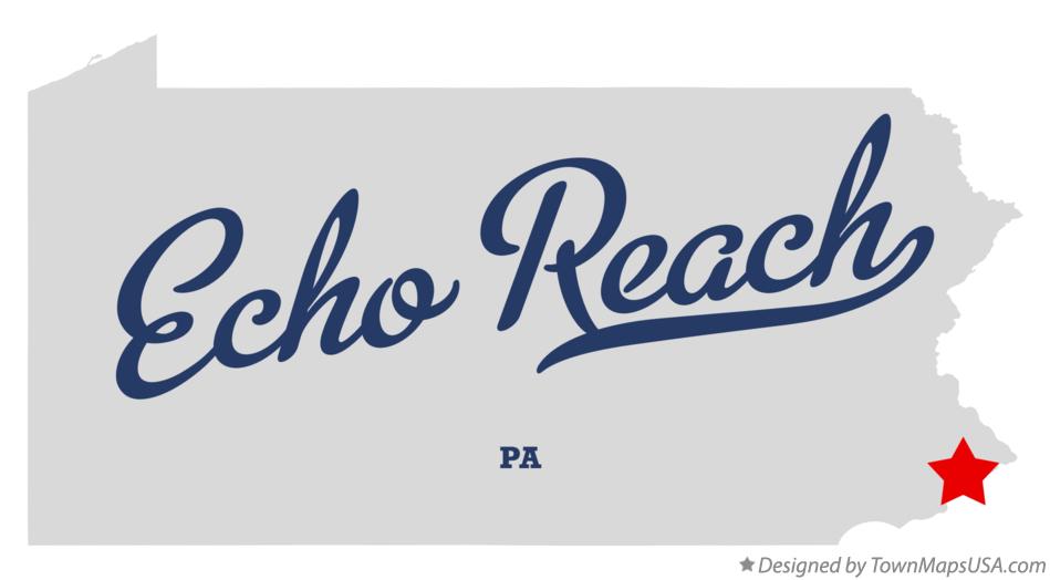 Map of Echo Reach Pennsylvania PA