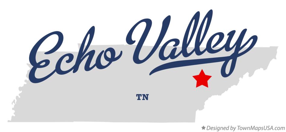 Map of Echo Valley Tennessee TN