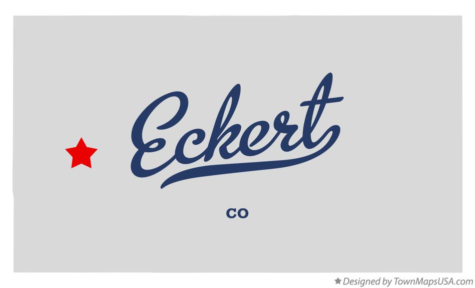 Map of Eckert Colorado CO