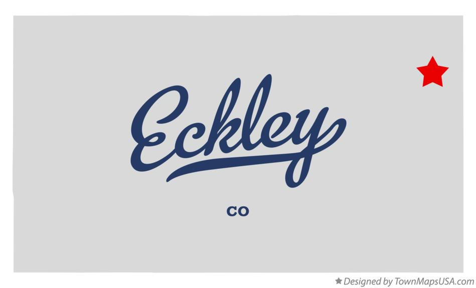 Map of Eckley Colorado CO