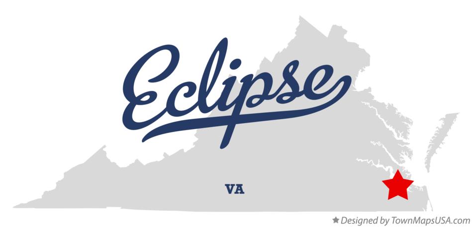 Map of Eclipse Virginia VA