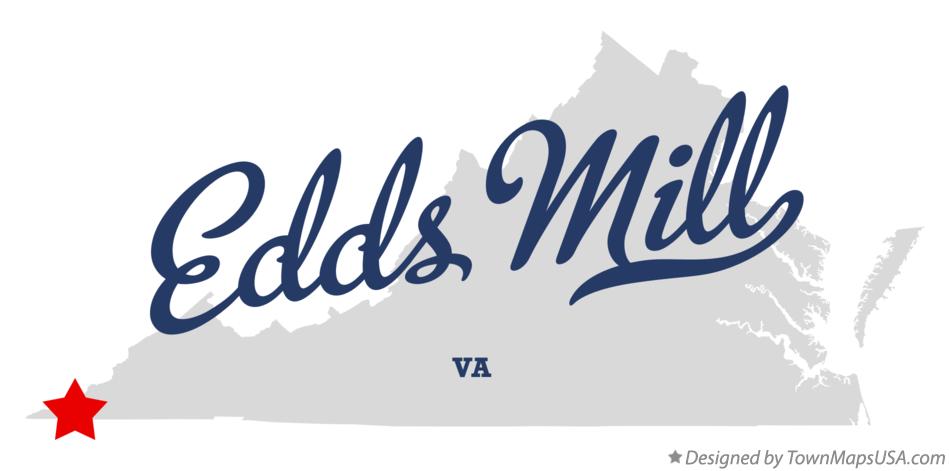 Map of Edds Mill Virginia VA