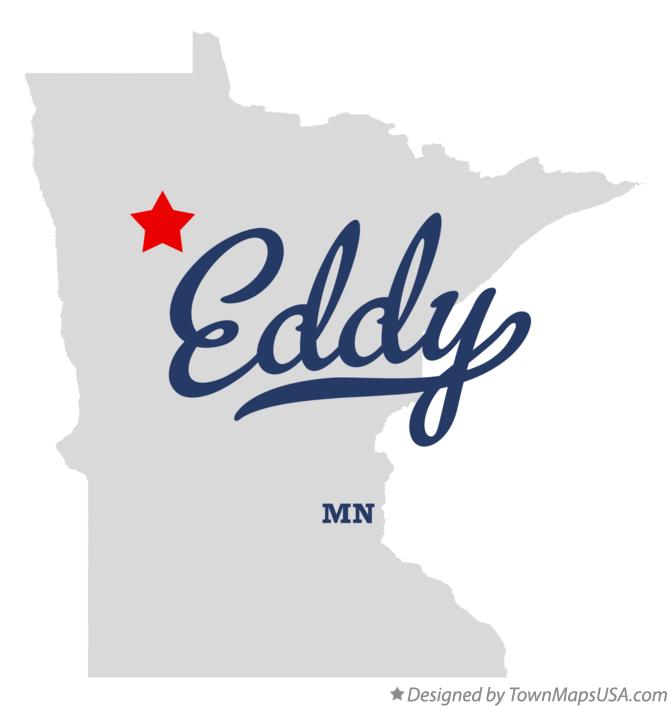 Map of Eddy Minnesota MN