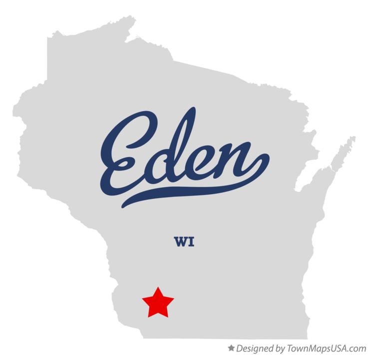 Map of Eden Wisconsin WI